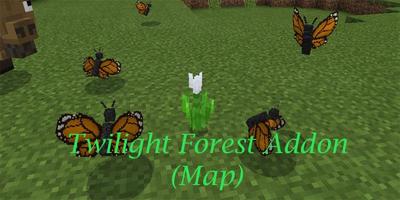 Twilight Forest Addon (Map) for MCPE captura de pantalla 2