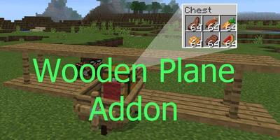 Wooden Plane Addon for MCPE poster