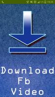 Downloader Video Fb For free Cartaz