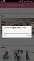 Downloader Video Fb For free screenshot 3