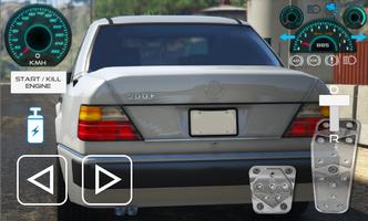 E200 W124 Classic Car Driving Screenshot 3