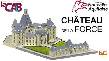 Le Château de La Force 24130 Affiche