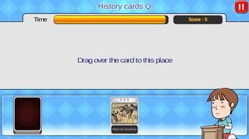 History Cards Q captura de pantalla 1