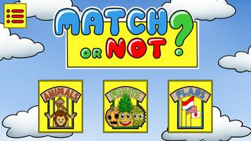 Match or Not : Brain Games Cartaz