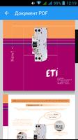 Электротехническая продукция ETI capture d'écran 3