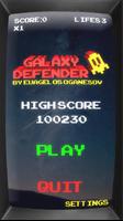 Galaxy Defender الملصق