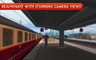 Euro Train 2018: Tourist Driving Simulator Game 3D capture d'écran 2