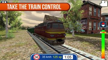 Euro Train Strife 3D Affiche