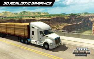 Real Euro Truck : Driving Simulator Cargo Delivery syot layar 3