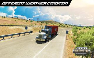 Real Euro Truck : Driving Simulator Cargo Delivery اسکرین شاٹ 2