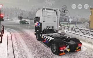 Euro Truck: Heavy Cargo Transport Delivery Game 3D capture d'écran 2