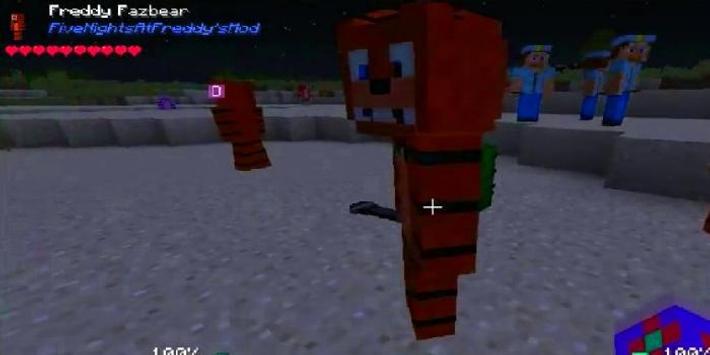 Five Nights Reborn Mod For Minecraft For Android Apk Download