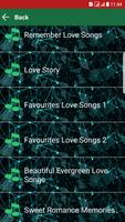 Evergreen Love Songs capture d'écran 2