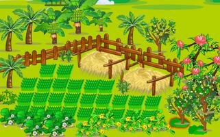 เกมส์ปลูกผักปลูกสวน screenshot 1