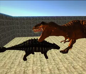 Dino Anky vs T-Rex  Colloseum APK download