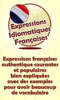 Expression idiomatique français Affiche