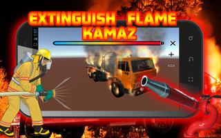 Extinguish Flame KAMAZ تصوير الشاشة 1
