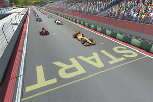 Kart vs Formula racing 2023 постер