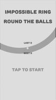 Zig zag Round Balls Plakat