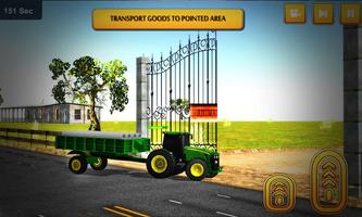 Farm Transport Tractor DriverA Poster