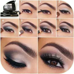 Eyes makeup steps for girls APK download