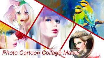 Photo Cartoon Collage Maker syot layar 1