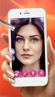برنامه‌نما Eyebrow Editor Makeup App عکس از صفحه