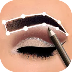 Augenbrauen Formen Makeup Fotomontage APK Herunterladen