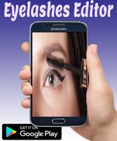 Eyelashes Photo Editor Affiche