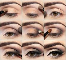 Tutorial de maquiagem de olhos imagem de tela 1