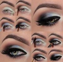 Tutorial de maquiagem de olhos imagem de tela 3