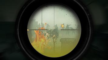 Sniper Vs The walking zombie 스크린샷 1