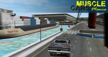 Poster Muscle Cars Racing Mania 2015