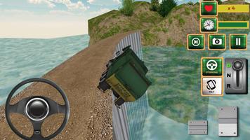 Off Road Garbage Truck 3D poster