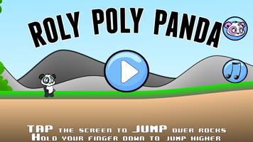 Roly Poly Panda Affiche