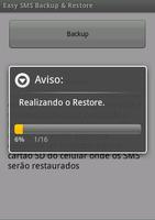 Easy SMS Backup & Restore captura de pantalla 2