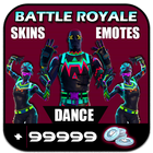 Emotes & Skins for Battle Royale 2K18 icon
