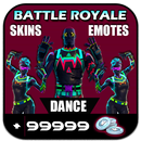 Эмоции и скины для Battle Royale 2K18 APK