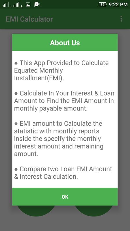 emi calculator for android