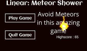 Linear: Meteor Shower Affiche