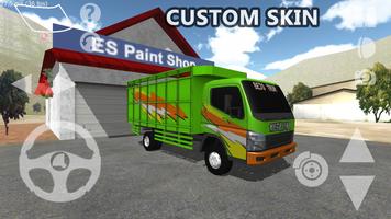 Indonesia Truck Simulator ảnh chụp màn hình 2