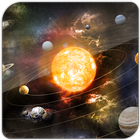 Solar system planet:  3D Universe Simulator Zeichen