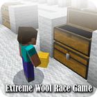 Map Extreme Wool Race Game Minecraft icône