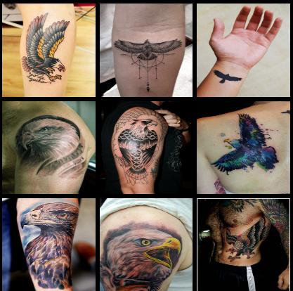 Eagle Tattoo Designs On Wrist