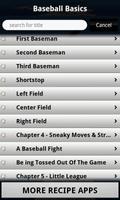 Baseball Basics capture d'écran 2