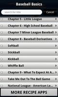 Baseball Basics capture d'écran 3