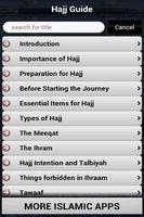 Hajj Guide (Islam) capture d'écran 1