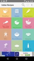 250 Indian Recipes with Images Affiche