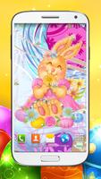 Easter Bunny Live Wallpaper HD screenshot 1