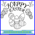 Easter coloring book